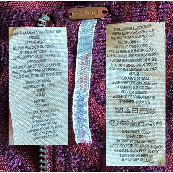 Free People Boho Purple Mini Casual Dress - Picture 10 of 10